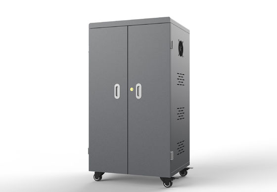 64 Port Büyük Kapasiteli USB Şarj Arabası, 100-250V Giriş Voltajı ve Tablet Şarj Dolabı için 5V 2A Çıkış