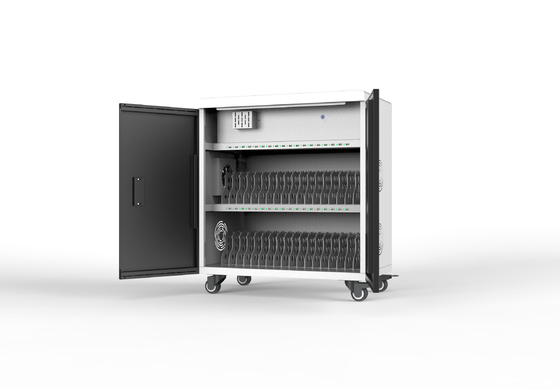 36 Port USB Şarj Organizatörü ile Tabletler için Şarj Arabası