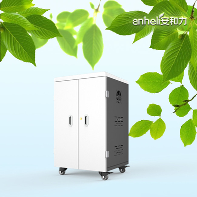 AC Power Type 42 Slots Şarj Dolabı Ipad Şarj Arabası