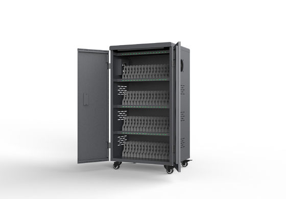 64 Port Büyük Kapasiteli USB Şarj Arabası, 100-250V Giriş Voltajı ve Tablet Şarj Dolabı için 5V 2A Çıkış