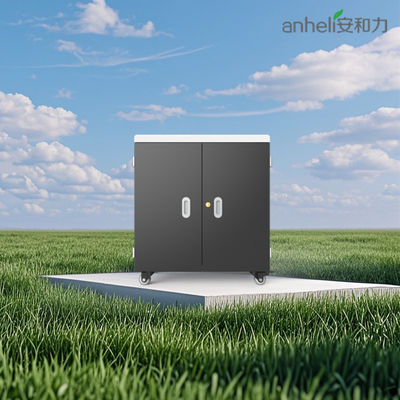 36 portlu USB akıllı tablet şarj arabası 8S güvenlik koruma sistemi ve soğutma fanları ile