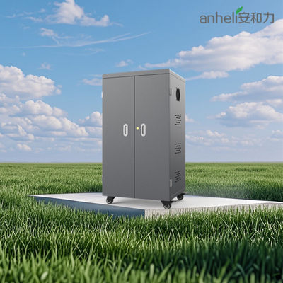 Galvanizli Sac Tablet Şarj Dolabı Büyük Kapasiteli 64 USB Bağlantı Noktası Şarj Arabası