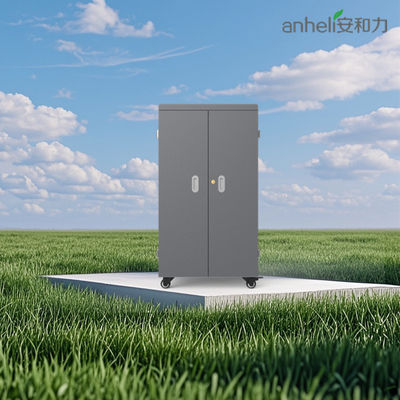 Galvanizli Sac Tablet Şarj Dolabı Büyük Kapasiteli 64 USB Bağlantı Noktası Şarj Arabası