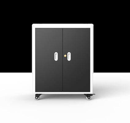 30 AC Güç Soketleri Soğutma Fanları ve Havalandırma delikleri ile dizüstü bilgisayar şarj arabası 720×530×940mm Boyutlar 70kg Ağırlık