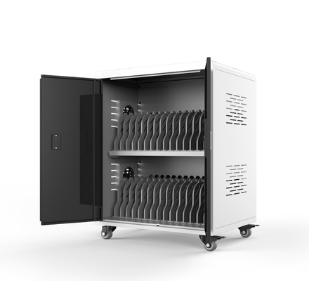 Okullar için 100v - 250v için 930mm Ipad Dizüstü Bilgisayar Şarj Arabası